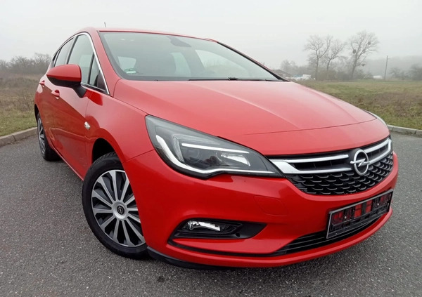 Opel Astra cena 38400 przebieg: 145000, rok produkcji 2016 z Inowrocław małe 407